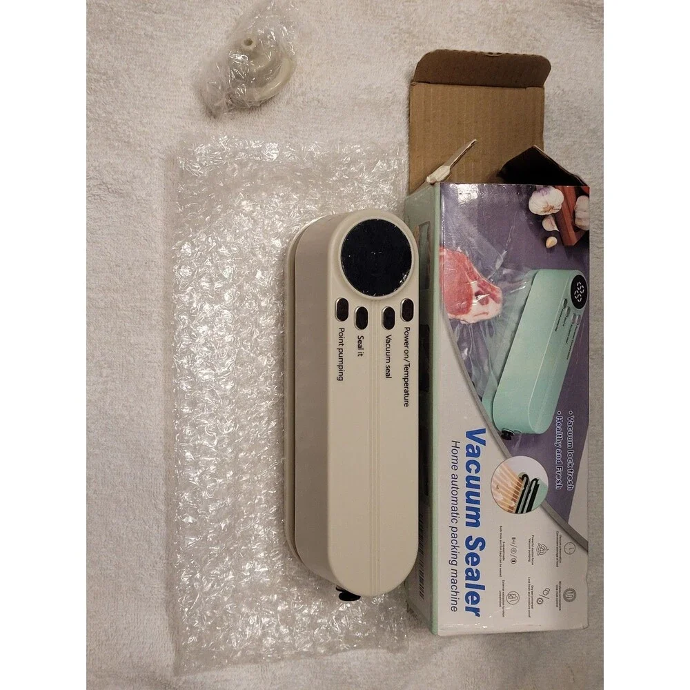 Portable Electric Vacuum Sealer Machine SJT-018 Food Saver  rechargeable C